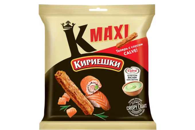 Kirieshki Maxi Kruton – “Syake Maki” Roll Aromalı, Wasabi Soslu