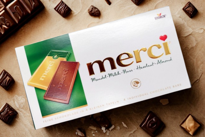 Merci Fındık & Bademli Çikolata Bar