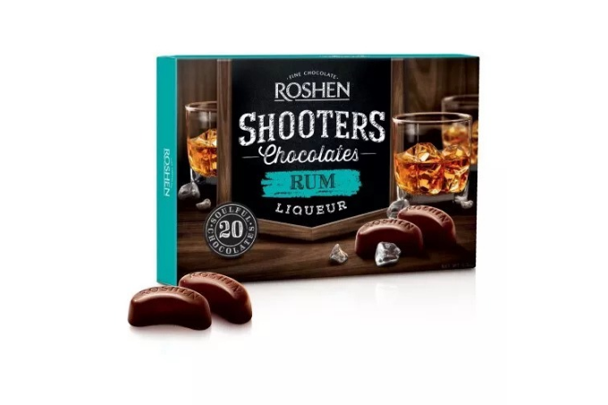 Roshen Shooters Rom Likörlü Çikolata
