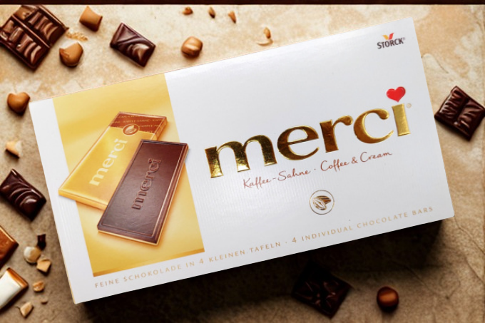 Merci Kahve & Kremalı Çikolata Bar