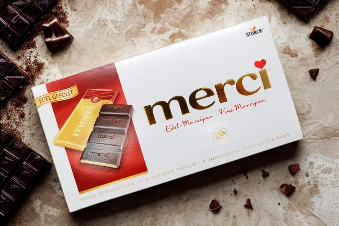Merci İnce Marzipanlı Çikolata Bar
