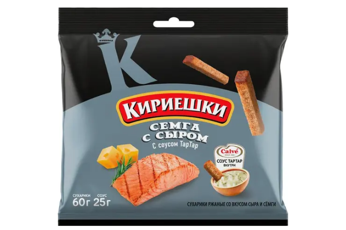 Kirieshki Somon & Peynir, Calve Tartar Soslu