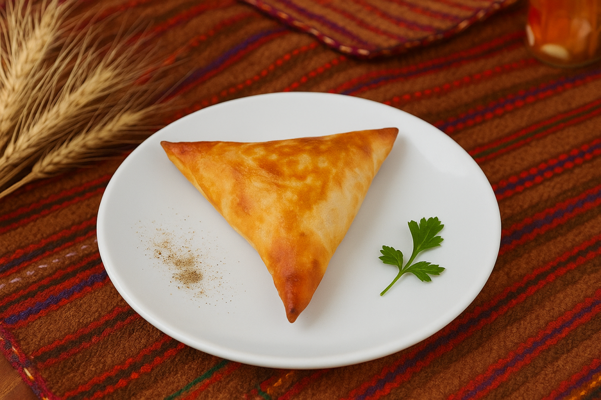 Milföy Hamurlu Kabaklı ve Kıymalı Samsa